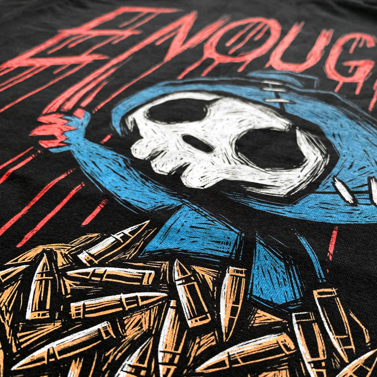 ENOUGH! Men Long Sleeve Tshirt, Men Shirts, Akumu ink, goth, emo