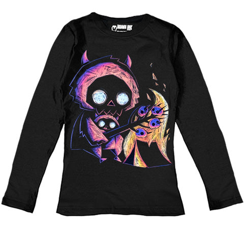 Akumu Ink long sleeve, goth long sleeve, skull long sleeve, 