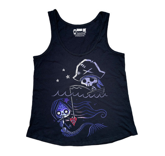 Akumu Ink® Waiting for Eternity Women Tanktop, Women Shirts, Akumu ink, goth, emo