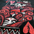 Akumu Ink Clothing long sleeve, goth long sleeve, skull long sleeve, 