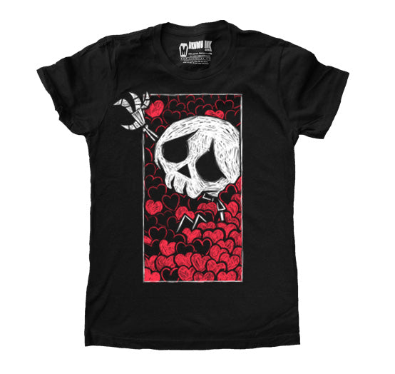 Akumu Ink Smothered Women Tshirt, Women Shirts, Akumu ink, goth, emo