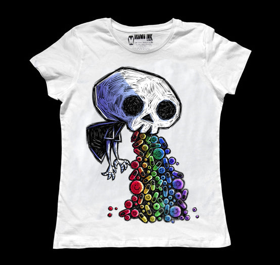 Akumu Ink Women Shirts, goth Women Shirts, skull Women Shirts, 