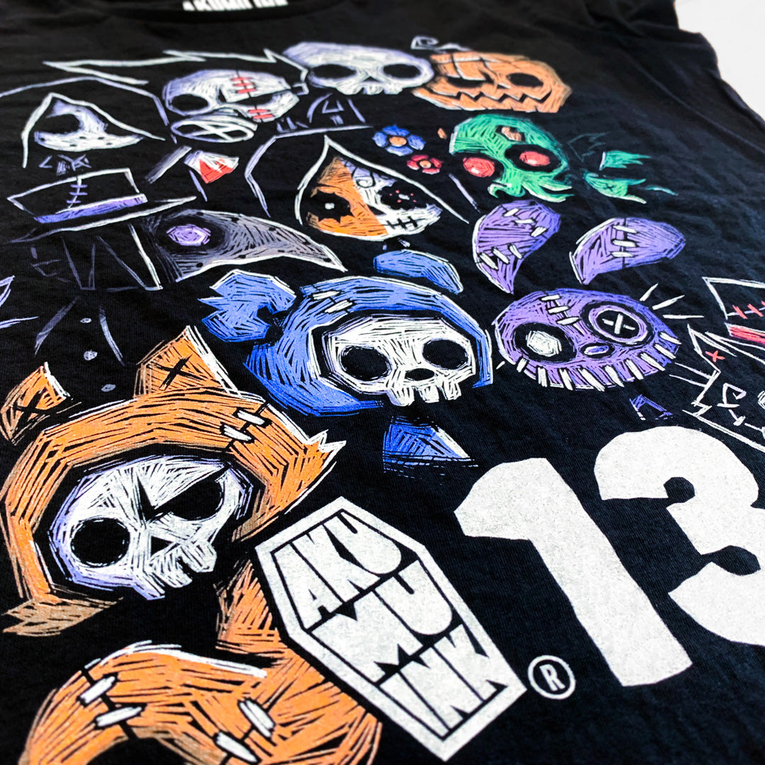 Akumu Ink Clothing long sleeve, goth long sleeve, skull long sleeve, 