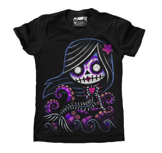 Akumu Ink Women Shirts, goth Women Shirts, skull Women Shirts, 
