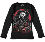 Akumu Ink Women Shirts, goth Women Shirts, skull Women Shirts, 