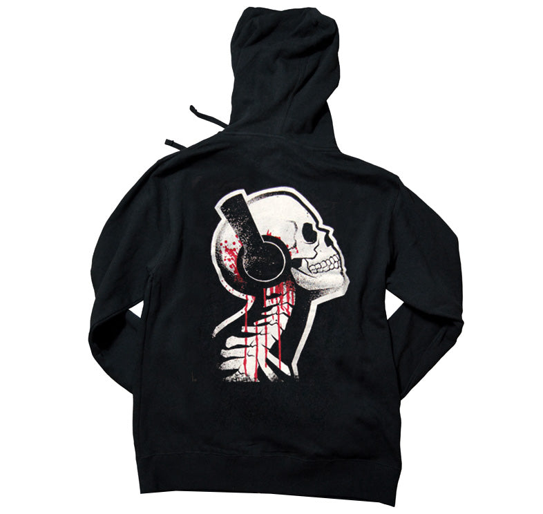 Akumu Ink Tone Death Unisex FLEECE Hoodie, long sleeve, Akumu ink, goth, emo