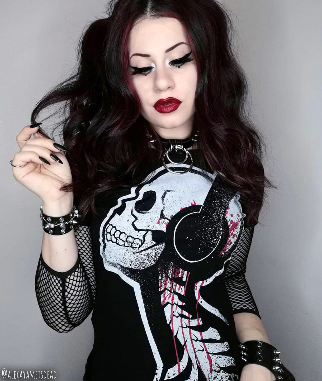 Akumu Ink Women Shirts, goth Women Shirts, skull Women Shirts, 