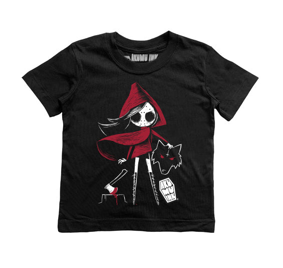Dead Riding Hood Kids Tee, tshirt, Akumu ink, goth, emo
