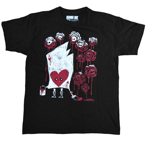 Akumu Ink Painting The Roses With Blood Men Tshirt, Men Shirts, Akumu ink, goth, emo