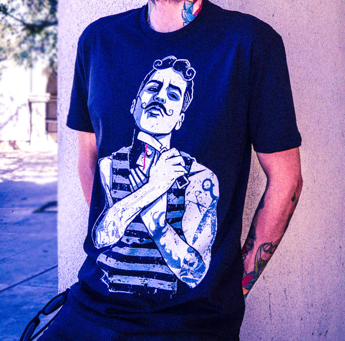 Akumu Ink goth Men Shirts (SALE), skull Men Shirts (SALE), 