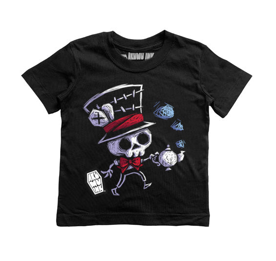 Mad Hatter Kids Tee, tshirt, Akumu ink, goth, emo
