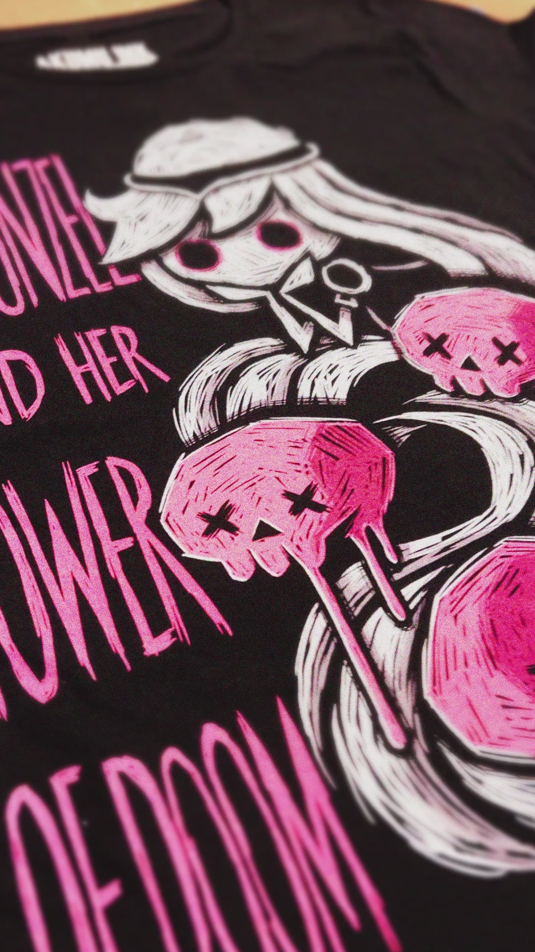 Rapunzel-Frauen-T-Shirt 
