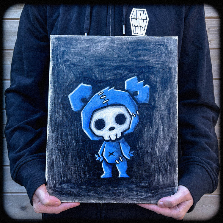 Akumu Ink art, goth art, skull art, 