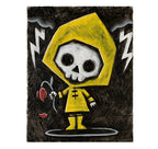 Akumu Ink art, goth art, skull art, 