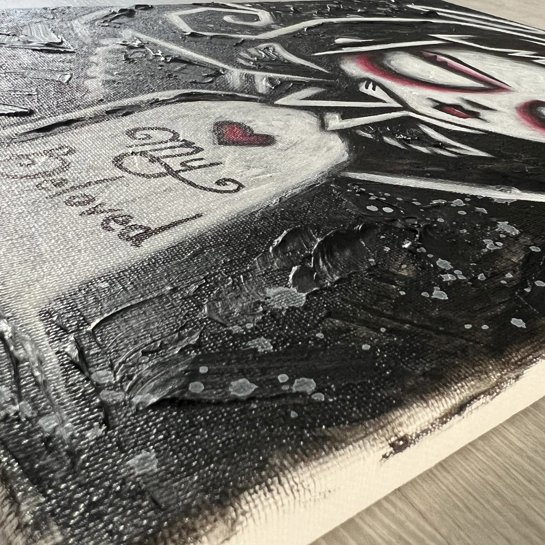 Akumu Ink art, goth art, skull art, 