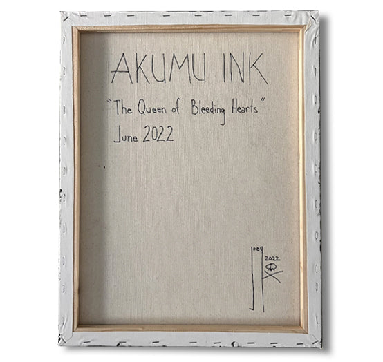 Akumu Ink art, goth art, skull art, 