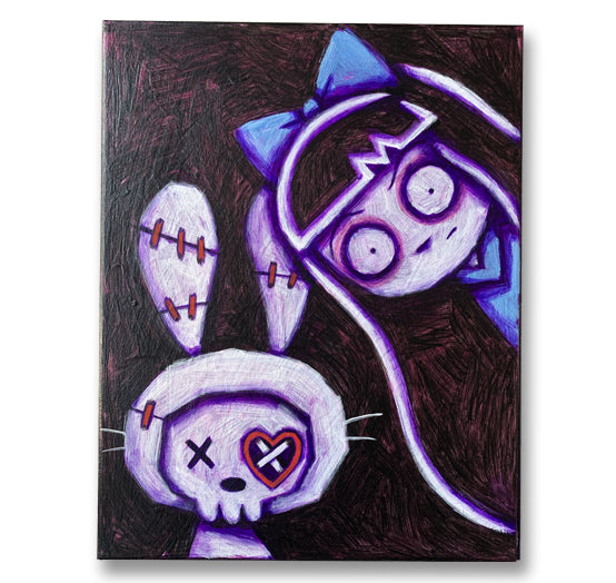 Akumu Ink art, goth art, skull art, 