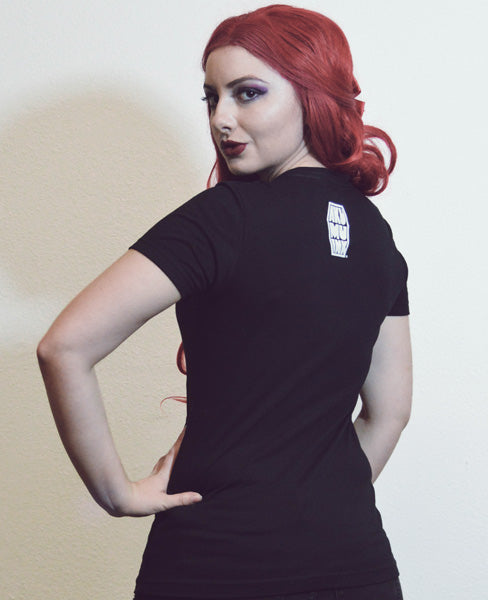 Akumu Ink Painting The Roses With Blood Women Tshirt, Women Shirts, Akumu ink, goth, emo