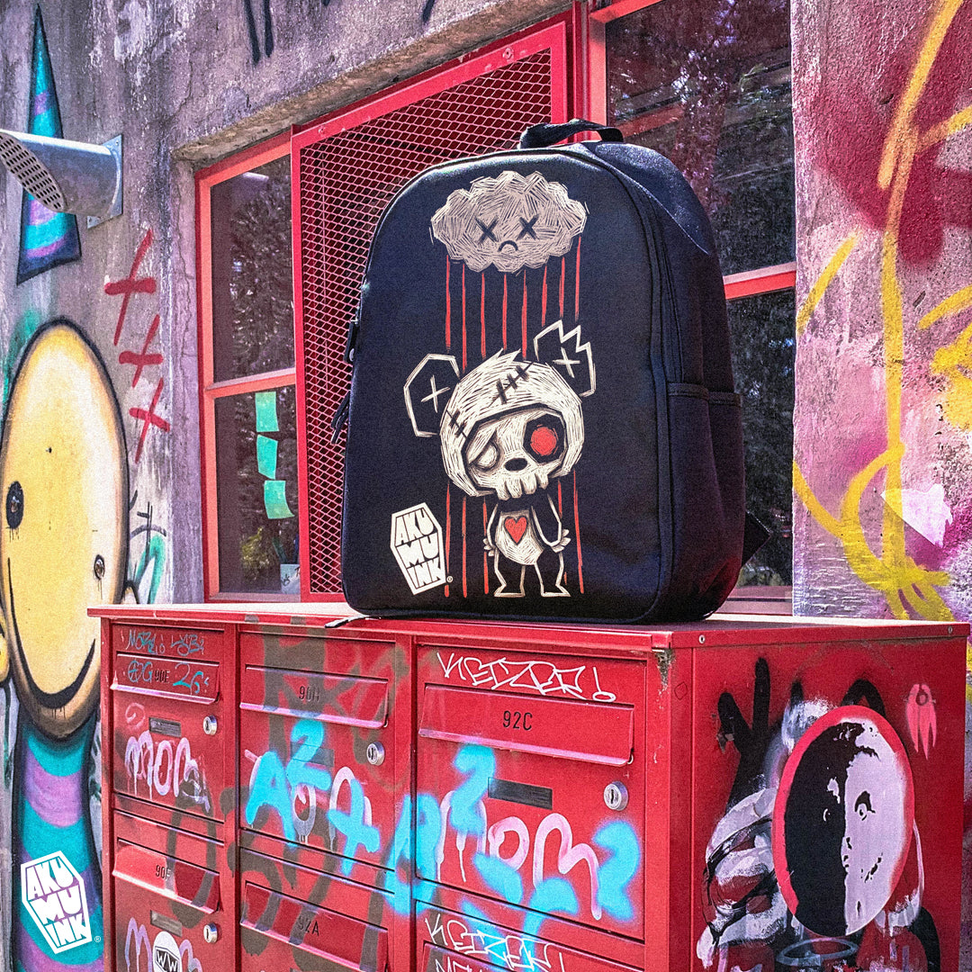 Akumu Ink bag, goth bag, skull bag, 