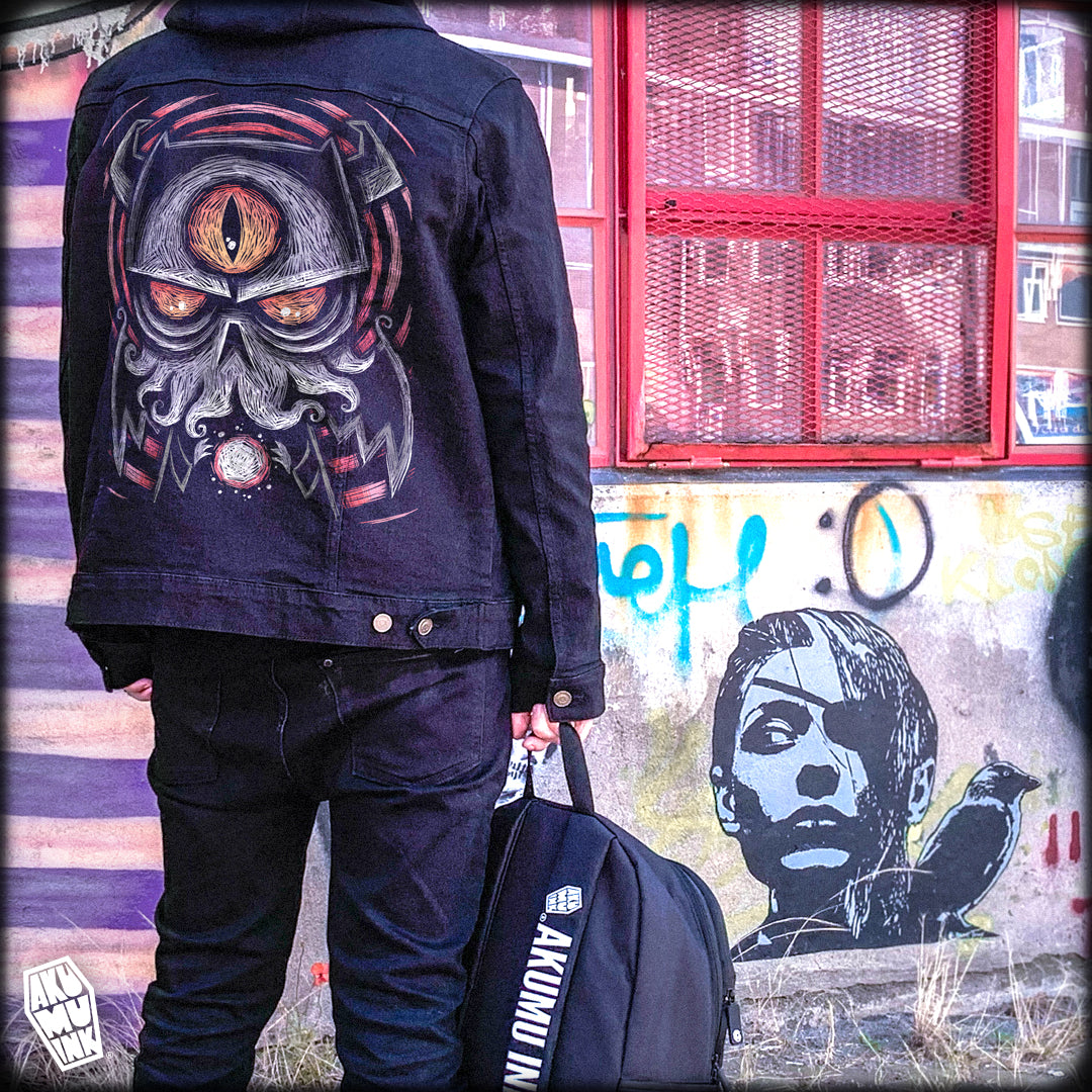 Akumu Ink long sleeve, goth long sleeve, skull long sleeve, 