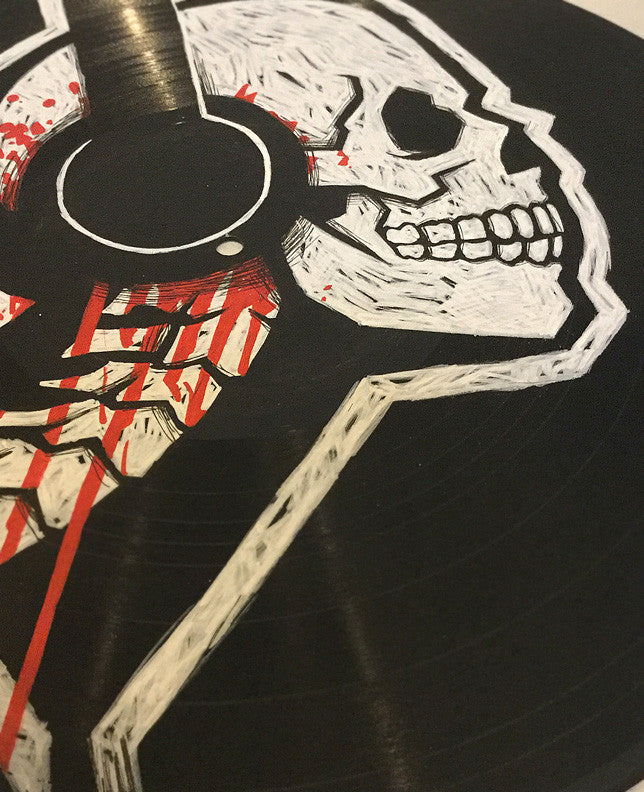 Akumu Ink goth art, skull art, 